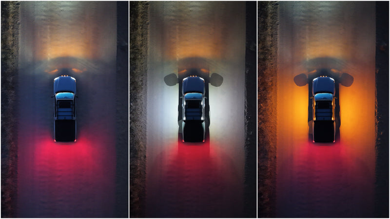 Load image into Gallery viewer, Dual Function rackLIGHT White/Amber-Lighting-upTOP Overland-upTOP Overland