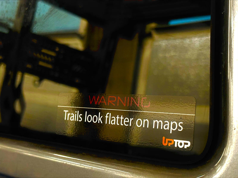 Load image into Gallery viewer, Warning Sticker-Merchandise-upTOP Overland-upTOP Overland