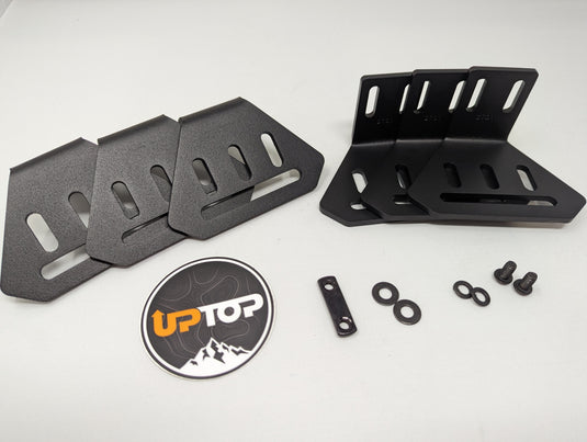 Windscreen Lighting Mount Kit-Brackets-upTOP Overland-6X Baja Design LP6-upTOP Overland