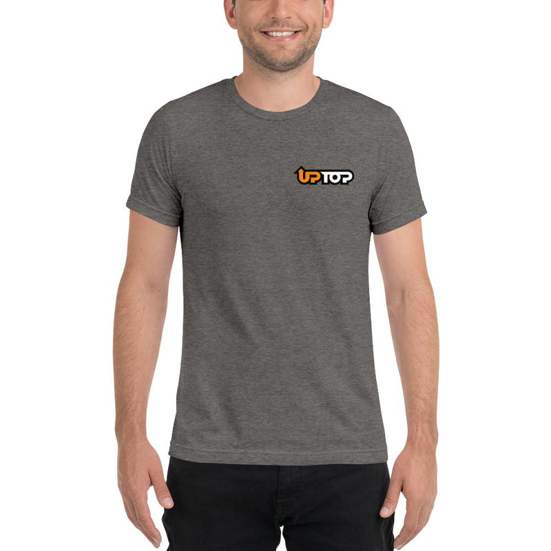 Load image into Gallery viewer, upTOP 2023 Crew Tee-Printful-Grey Triblend-upTOP Overland