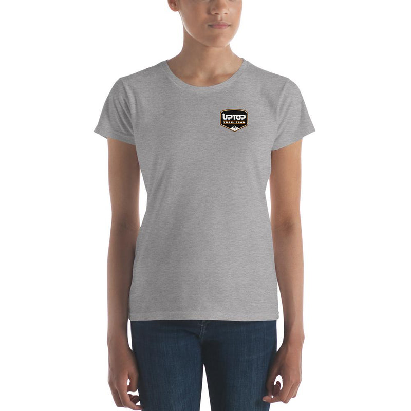 Load image into Gallery viewer, upTOP Ladies Tee-Printful-Heather Grey-upTOP Overland