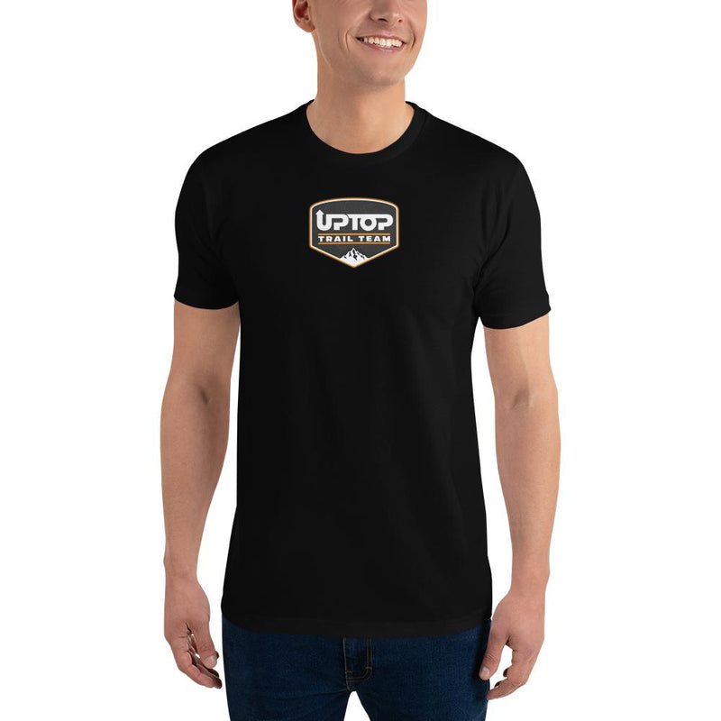 Load image into Gallery viewer, upTOP Trail Team Tee-Printful-Black-upTOP Overland