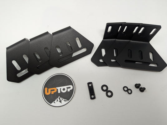Windscreen Lighting Mount Kit-Brackets-upTOP Overland-6x Baja Design LP4-upTOP Overland