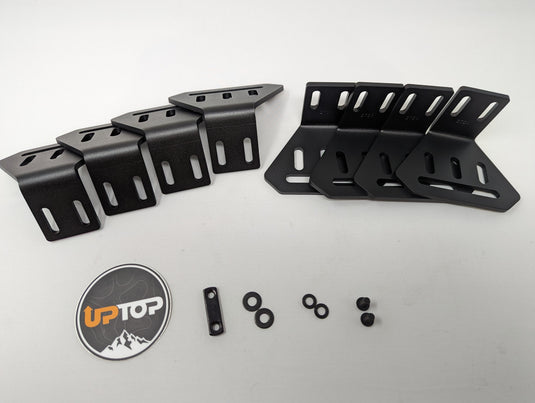 Windscreen Lighting Mount Kit-Brackets-upTOP Overland-8x Baja Design LP4-upTOP Overland