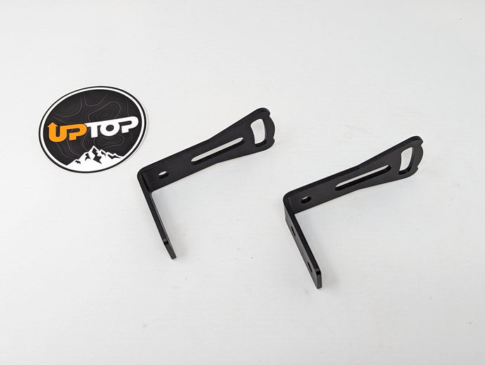 Windscreen Lighting Mount Kit-Brackets-upTOP Overland-Adaptive Windscreen Only ( works with up to 40